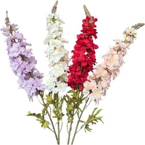 Stewehome Τεχνητό λουλούδι delphinium για διακόσμηση γάμου σετ Πολύχρωμο