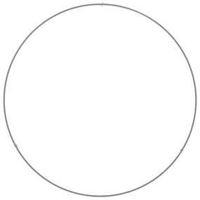 vidaXL Γλάστρα Κήπου Ασημί 80 x 80 x 20 cm Γαλβανισμένος χάλυβας