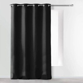 Κουρτίνα (140x280) Με Τρουκς L-C Absolu Black 1607298