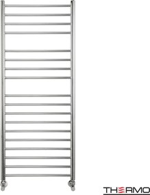 Thermo Bellavia Inox Brushed - Θερμαινομενη πετσετοκρεμάστρα - 50x120 cm