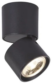 Σποτ Φωτιστικό Οροφής LED 5W COB 80° 3000K 400LM PLUTO Aca-RA33LEDS6BK-Μαύρο RA33LEDS6BK