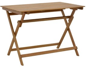 Τραπέζι Jaybo pakoworld πτυσσόμενο φυσικό ξύλο ακακίας 100x65x72εκ