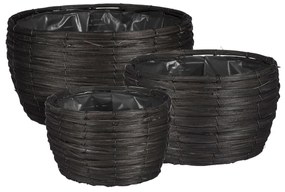 Κασπώ (Σετ 3τμχ) Edelman Cargo Black 1104228
