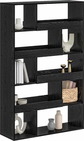 vidaXL Ράφι βιβλίων 100 x 33 x 156,5 εκ Επεξεργασμένο Ξύλο Μαύρη δρυς