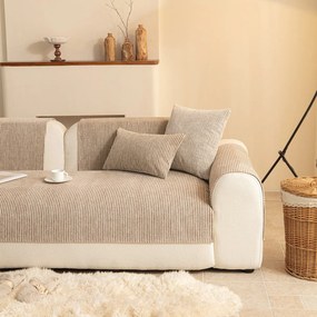 Ανώστρωμα Καναπέ (70x210) Melinen Vena Beige
