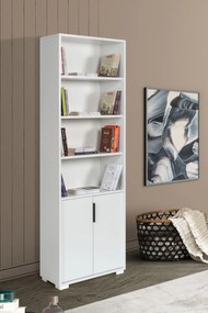 Βιβλιοθήκη Λευκό DIME 60x30x2