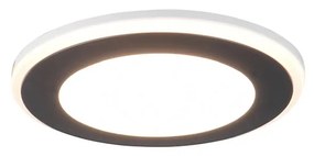 Φωτιστικό Σποτ Χωνευτό Trio Lighting Aura 652310132 Μαύρο Ματ