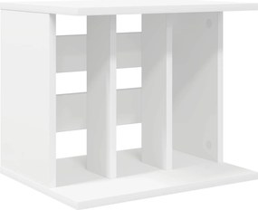 vidaXL Αποθήκευση Βινυλίου Λευκό 42 x 33 x 36 εκ. Επεξεργασμένο Ξύλο