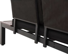 ΣΕΤ ΣΑΛΟΝΙ ΠΟΛΥΜΟΡΦΙΚΟ DEX 3TMX HM6090 ΑΛΟΥΜΙΝΙΟ ΣΕ ΑΝΘΡΑΚΙ & ΚΑΦΕ-ΜΑΥΡΑ ΜΑΞΙΛΑΡΙΑ