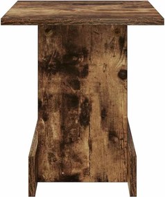 vidaXL End Table Καπνιστό Δρύς 35,5 x 35 x 40 εκ Επεξεργασμένο ξύλο