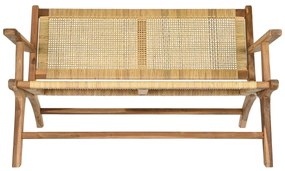 Παγκάκι DKD Home Decor Καφέ Φυσικό 120 x 76 x 68 cm