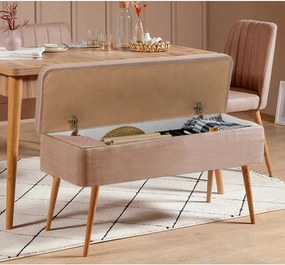 Extendable Dining Table &amp; Chairs Set (5 Pieces) Vina 0900 - 4 - Atlantic, Stone Atlantic Pine
Stone