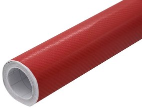 vidaXL Μεμβράνες Αυτοκινήτου 4D 2 τεμ. Κόκκινες 100x150 εκ &amp; 50x150 εκ