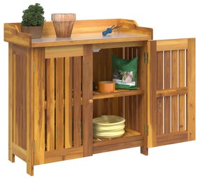 vidaXL Ντουλάπι Κήπου Καστανό 78 x 36.5 x 78cm Καμπούντα ξύλο ακακίας