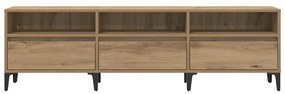 vidaXL Ντουλάπι TV artisan δρυς 150 x 30 x 44.5 εκ. Επεξεργασμένο ξύλο