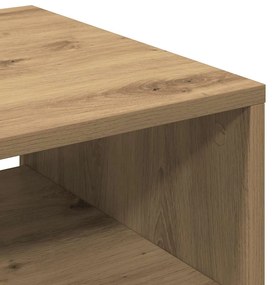 vidaXL Τραπεζάκι σαλονιού Artisan Oak 40x40x43 cm Κατασκευασμένο ξύλο