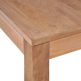 vidaXL Τραπεζάκι Σαλονιού 110 x 60 x 40 εκ. Ξύλο Teak/Φυσικό Φινίρισμα