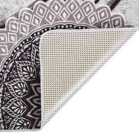 vidaXL Χαλί Πλενόμενο Αντιολισθητικό Πολύχρωμο 120 x 180 εκ.