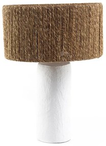 Φωτιστικό Επιτραπέζιο 0880002 38x38x49cm Brown-White Soulworks