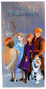 Παιδική Πετσέτα Θαλάσσης Microfiber (70x140) Dimcol Frozen 89 Lilac