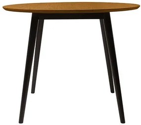 Τραπέζι Boston 315, Sibu χρυσό πεύκο, Μαύρο, 76cm, 19 kg, Φυσικό ξύλο καπλαμά, Ξύλο, Ξύλο: Οξιά | Epipla1.gr