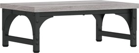 vidaXL Βάση Οθόνης Γκρι Sonoma 37x23x14 εκ. από Επεξεργασμένο Ξύλο