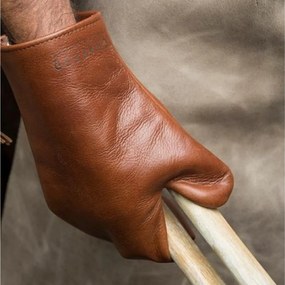 ΣΥΛΛΟΓΉ CHEF ΕSSENTIALS SMOOTH LEATHER OVEN GLOVE CAMEL DOXX AMSTERDAM