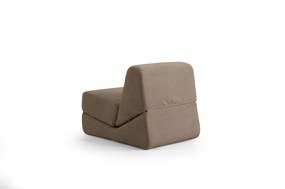 1-Seat Sofa-Bed Origami Convertable - Dark Cream Dark Cream