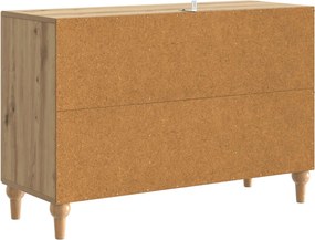 vidaXL Ντουλάπι TV Artisan Δρυς 89 x 34,5 x 60 εκ. Επεξεργασμένο Ξύλο