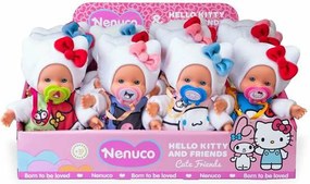 Κούκλα μωρού Nenuco Hello Kitty 15 cm