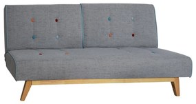 Καναπές - Κρεβάτι City 3θέσιος Γκρί 184x78x75 εκ. 184x78x75 εκ.