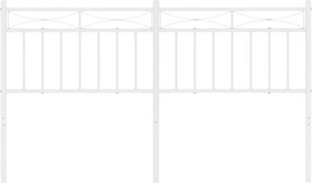 vidaXL Ανταλλακτικό κεφαλάρι Λευκό 150 εκ. Μεταλλικό
