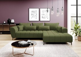 Γωνιακός καναπές Rayman-Prasino-Δεξιά