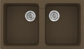 Sanitec Classic 334 (86×50) - Γρανιτένιος νεροχύτης - Granite Rust