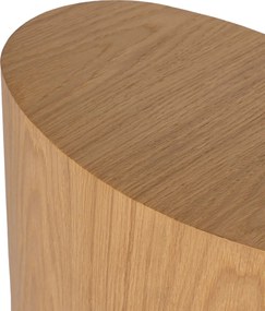 Side Table Set Elipse Set - Oak Oak