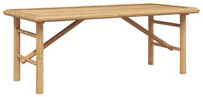 vidaXL Τραπεζάκι σαλονιού Καφέ 110 x 50 x 43 εκ Μπαμπού