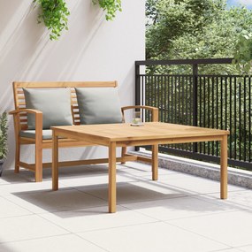 vidaXL Τραπεζάκι σαλονιού Καφέ 110 x 110 x 45 cm Μασίφ ξύλο teak