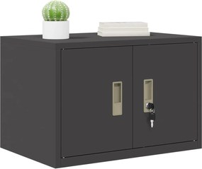 vidaXL Ντουλάπι αποθήκευσης Μαύρο 60 x 40 x 40 εκ. Ατσάλι