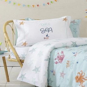 Μαξιλαροθήκες Παιδικές Take Me To The Sea (Σετ 2τμχ) Multi Nima 52X72 100% Cotton