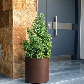 Κασπώ Hortensia 40 JDNHOR040ZXNW Φ40x40cm 40lt Bronze New Garden Πολυαιθυλένιο