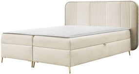 Επενδυμένο κρεβάτι Fandy-Mpez Anoixto-180 x 200