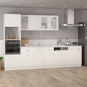 vidaXL Ντουλάπι "Lyon" Λευκό 60x46x81,5 εκ. από Τεχνητό Ξύλο
