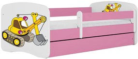 Παιδικό Κρεβάτι Babydreams Cartoon-Roz-180 x 80-Digger