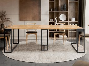 Κονσόλα Areno-Μαύρο - Φυσικό