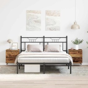 vidaXL Κομοδίνα 2 τεμάχια Παλαιού Ξύλου 40x35x50 εκ. Κατασκευασμένο Ξύλο