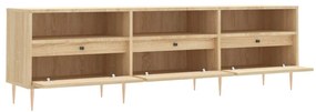 vidaXL Έπιπλο Τηλεόρασης Sonoma Δρυς 150x30x44,5 εκ. Επεξ. Ξύλο