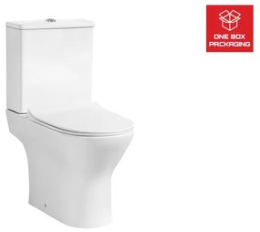 Pyramis Σετ Λεκάνη Efesos Rimless Universal 610x375x800mm