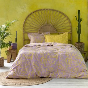 Σεντόνια Maya Με Λάστιχο (Σετ 4τμχ) Lavender Nima King Size 180x232cm 100% Βαμβακοσατέν