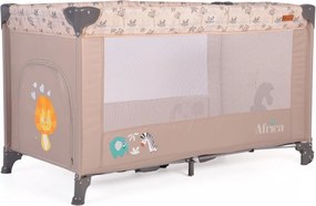 Παρκοκρέβατο (0+ Μηνών/Έως 15kg) Cangaroo Africa Beige