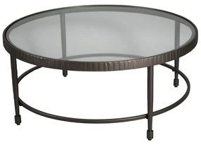 Liberta GRANAZ COFFEE TABLE ΜΑΥΡΟ ΜΑΥΡΟ 100x100xH42,5cm 100x100xH42,5cm 04-1102